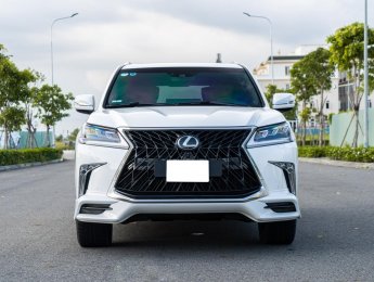Lexus LX 570 2020 - Trắng - nội thất nâu