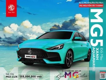 MG 2022 - Choosing Your Right MG Color - Đổi màu xanh Aquamarine