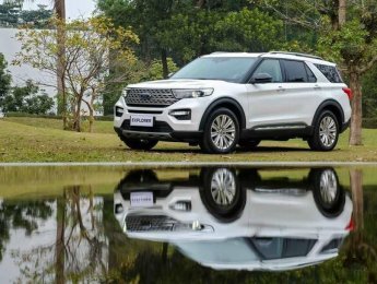Ford Explorer 2022 - Sẵn màu trắng, giá ưu đãi lấy ngay cực hợp lý, ưu tiên trả thẳng. Hỗ trợ lăn bánh từ a-z