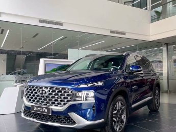 Hyundai Santa Fe 2022 - Giảm cực sâu 185 triệu + full phụ kiện xe + trả trước chỉ từ 340 triệu nhận xe về ngay