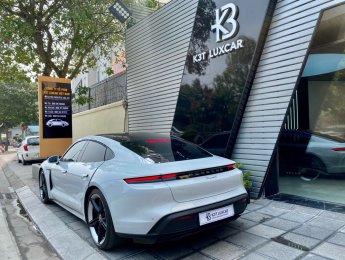 Porsche Taycan 2021 - Dòng xe sang trọng đẳng cấp, màu trắng