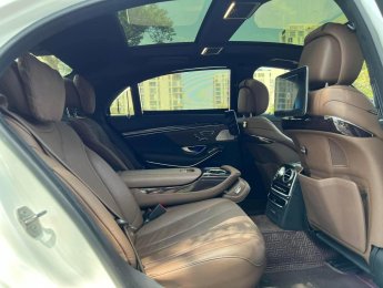 Mercedes-Benz S 450L 2020 - Màu trắng, nội thất nâu