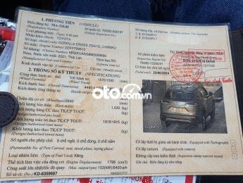 Toyota Corolla Cross Cần bán xe nhà sử dụng 2021 - Cần bán xe nhà sử dụng