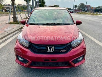 Honda Brio 2021 - Xe màu đỏ, xe nhập, giá 439tr