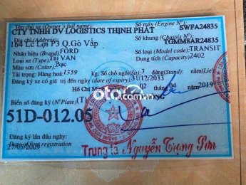 Ford Transit xe  tải  2008 - xe ford tải VAN