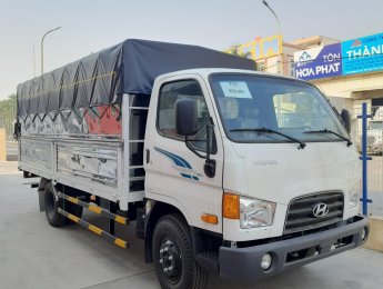 Hyundai Mighty 2023 - Thùng bạt sàn gỗ 2023