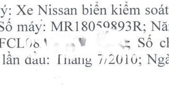 Nissan Grand livina Thanh lý xe  Grand liniva 2010 màu xám 2010 - Thanh lý xe Nissan Grand liniva 2010 màu xám