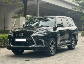 Lexus LX 570 Super Sport 2018 - Bán xe Lexus LX570 Super Sport Trung Đông xe màu đen sản xuất năm 2018 một chủ từ đầu. X