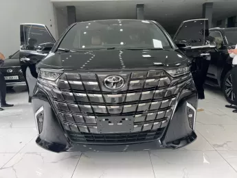 Toyota Alphard 2024 - Toyota Alphard Hybrid Màu Đen nội thất Nâu xe mới 100% sản xuất năm 2024.