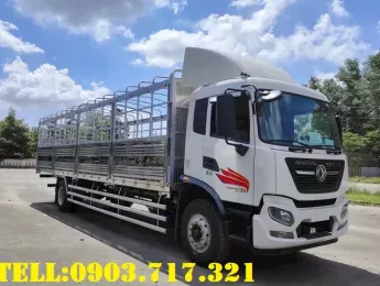 Xe tải 5 tấn - dưới 10 tấn 2024 - Bán xe tải DongFeng 7T9 thùng dài 9m9 mẫu Cabin mới 2024