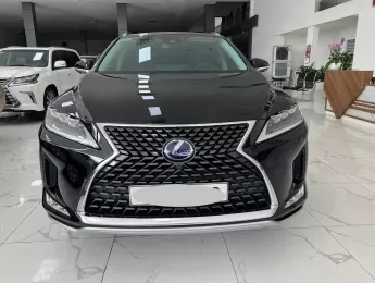 Lexus RX 450 H 2021 - Em đang có chiếc Lexus RX450H màu Đen nội thất nâu da bò sản xuất năm 2021 đăng ký cá nhân một chủ từ đầu.