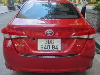 Toyota Vios 2020 - Toyota Vios 1.5G CVT đời 2020, màu đỏ