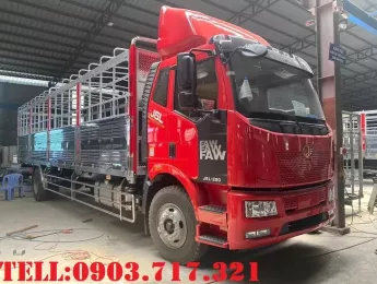Xe tải 5 tấn - dưới 10 tấn 2025 - Bán xe tải Faw J6L 7t9 thùng 9m7 có xe giao ngay