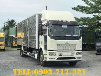 Xe tải 5 tấn - dưới 10 tấn 2025 - Bán xe tải 8 tấn Faw thùng kín Inox 9m9 mở 1 cửa hông  